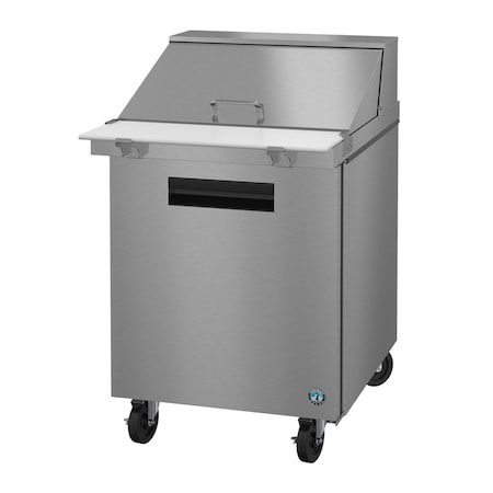 Hoshizaki Refrigerator, Single Section Mega Top Prep Table, Stainless Door,  SR27B-12M